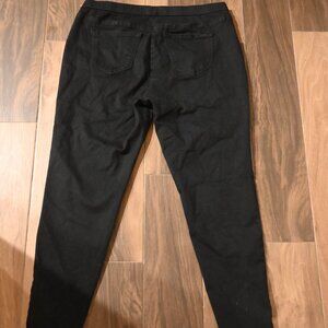 Black Jennifer Lopez Pull On Jeggings - 16